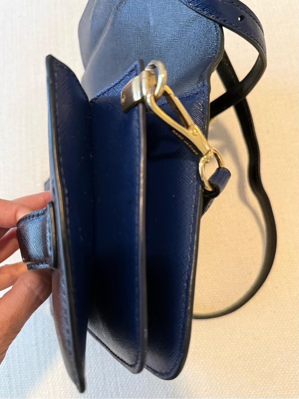 Marc Jacobs Black Leather Crossbody Shoulder Bag - Picture 9 of 12